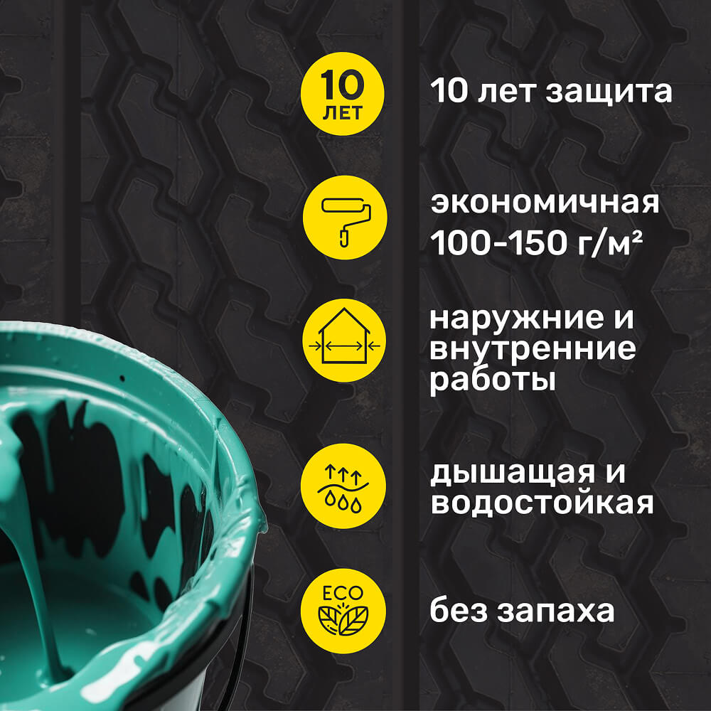 Резиновая краска водно-дисперсионная Оптимист F310